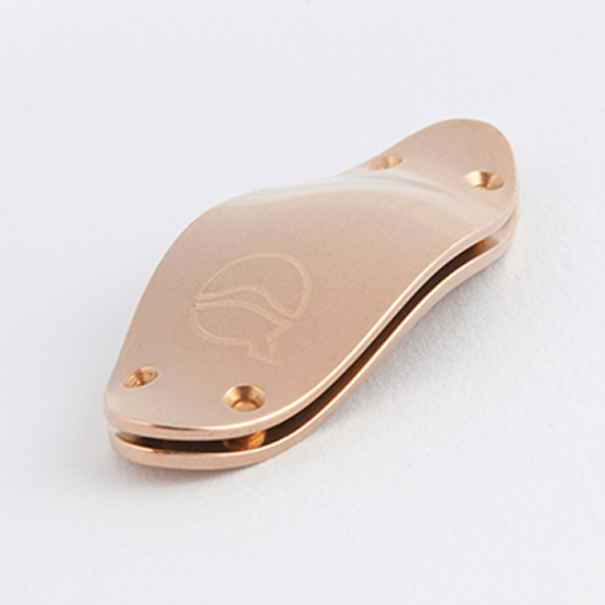 LefreQue 41mm Red Brass - Gold plated rose