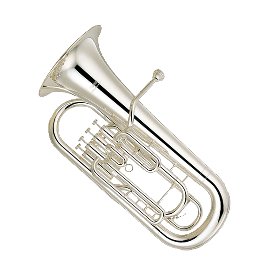 afbeelding van een euphonium met 4 ventielen